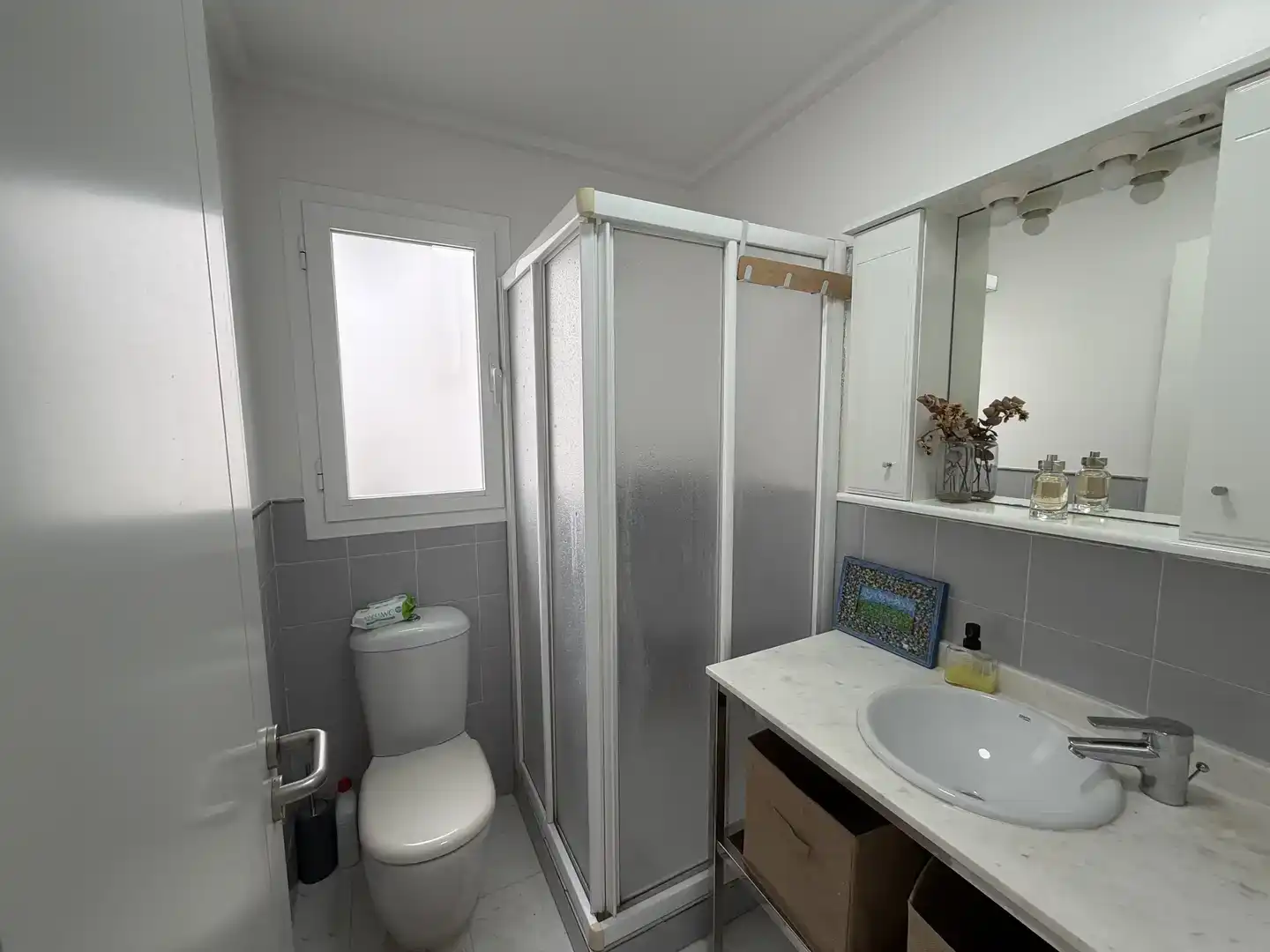 Badezimmer von Dachboden zur Miete in Benitachell / El Poble Nou de Benitatxell mit Klimaanlage und Balkon