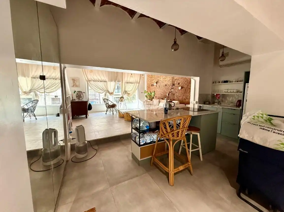 Küche von Loft zum Verkauf in Barcelona