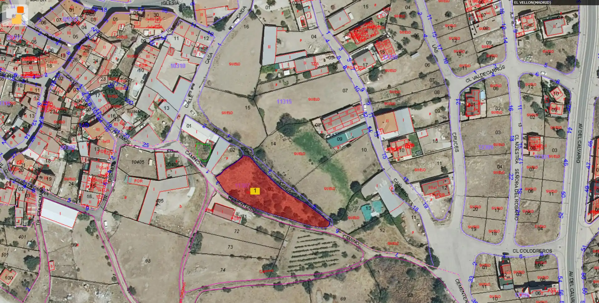 Residential land for sale in Camino Cementerio 3, imagen 2