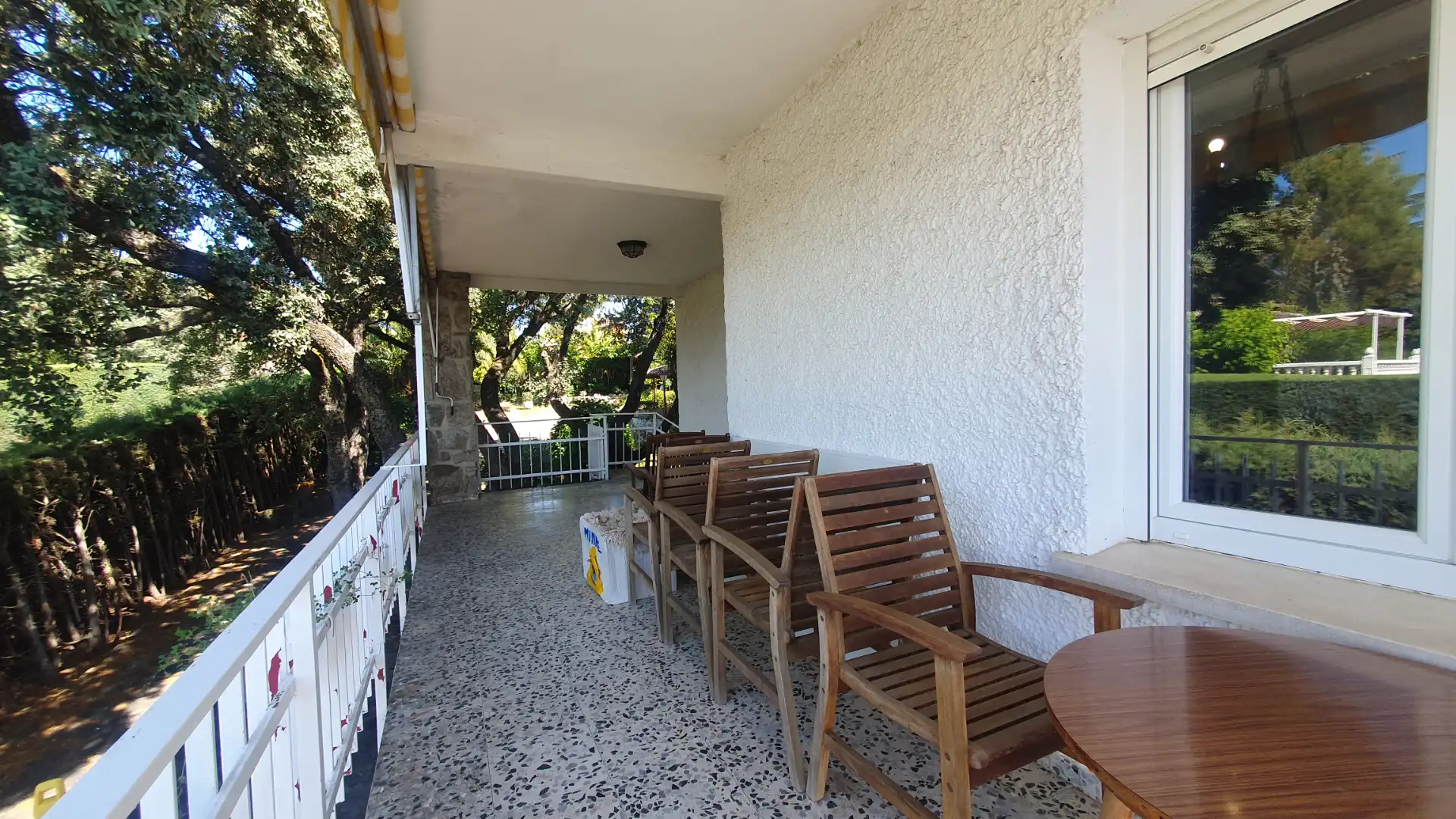 Terrassa de Casa o xalet en venda en Valdemorillo amb Calefacció, Jardí privat i Terrassa