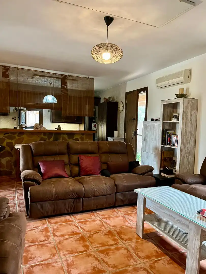 Living room of Detached homes for sale in Mojácar  with Air Conditioner, Heating and Private garden