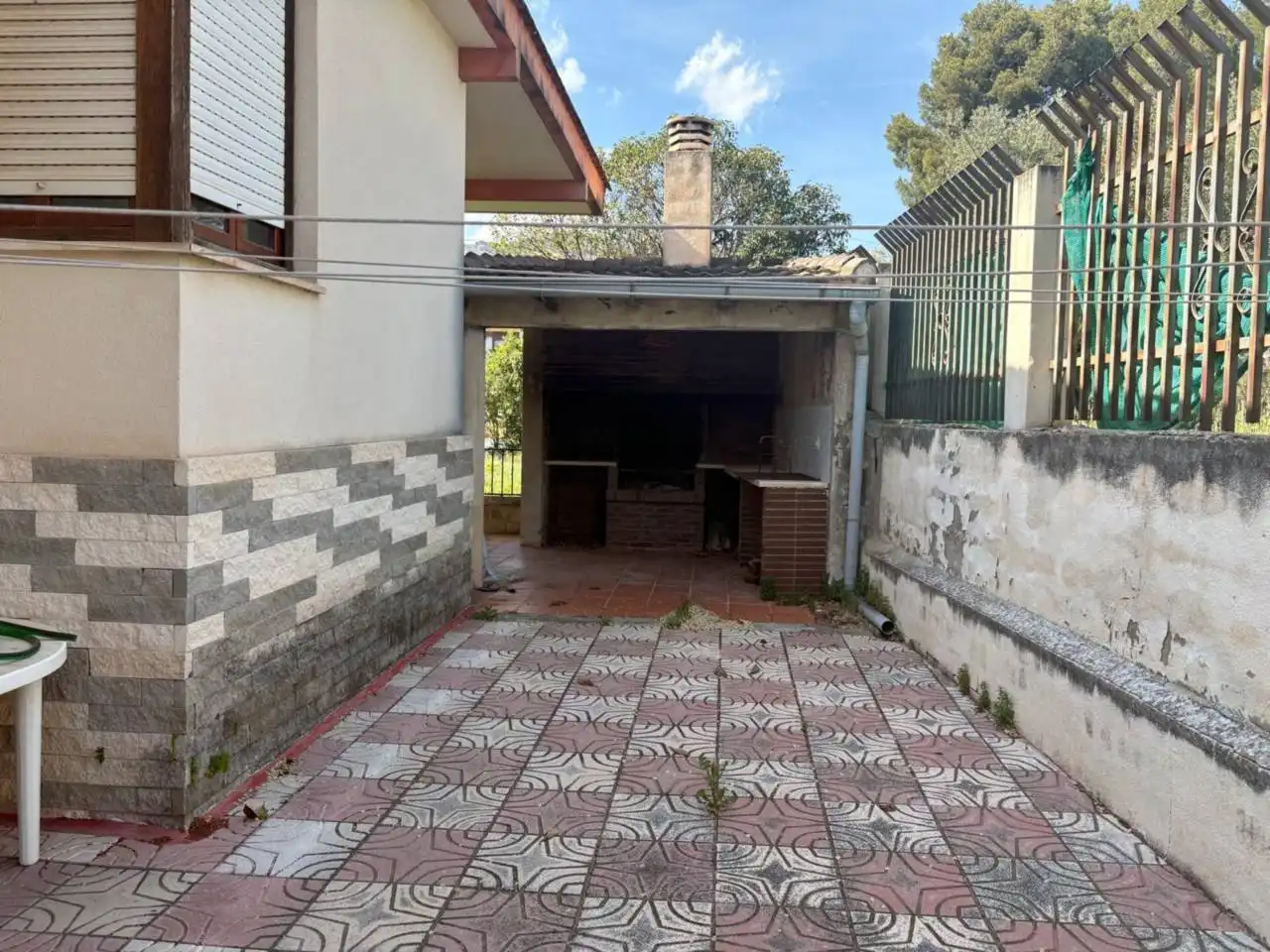 Terraza de Finca rústica en venta en Onil con Calefacción, Jardín privado y Terraza