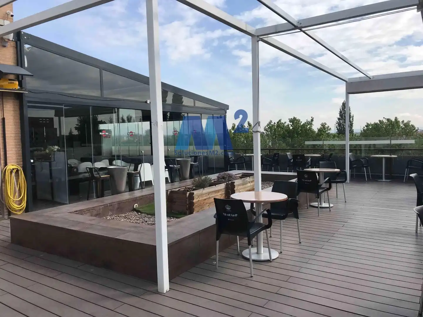 Terrassa de Local de lloguer en San Sebastián de los Reyes