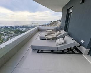 Terrace of Flat for sale in Rincón de la Victoria  with Air Conditioner, Heating and Parquet flooring