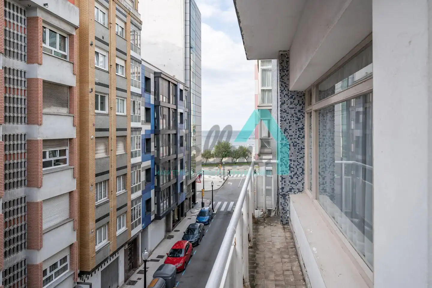 Balcony of Flat for share in Este