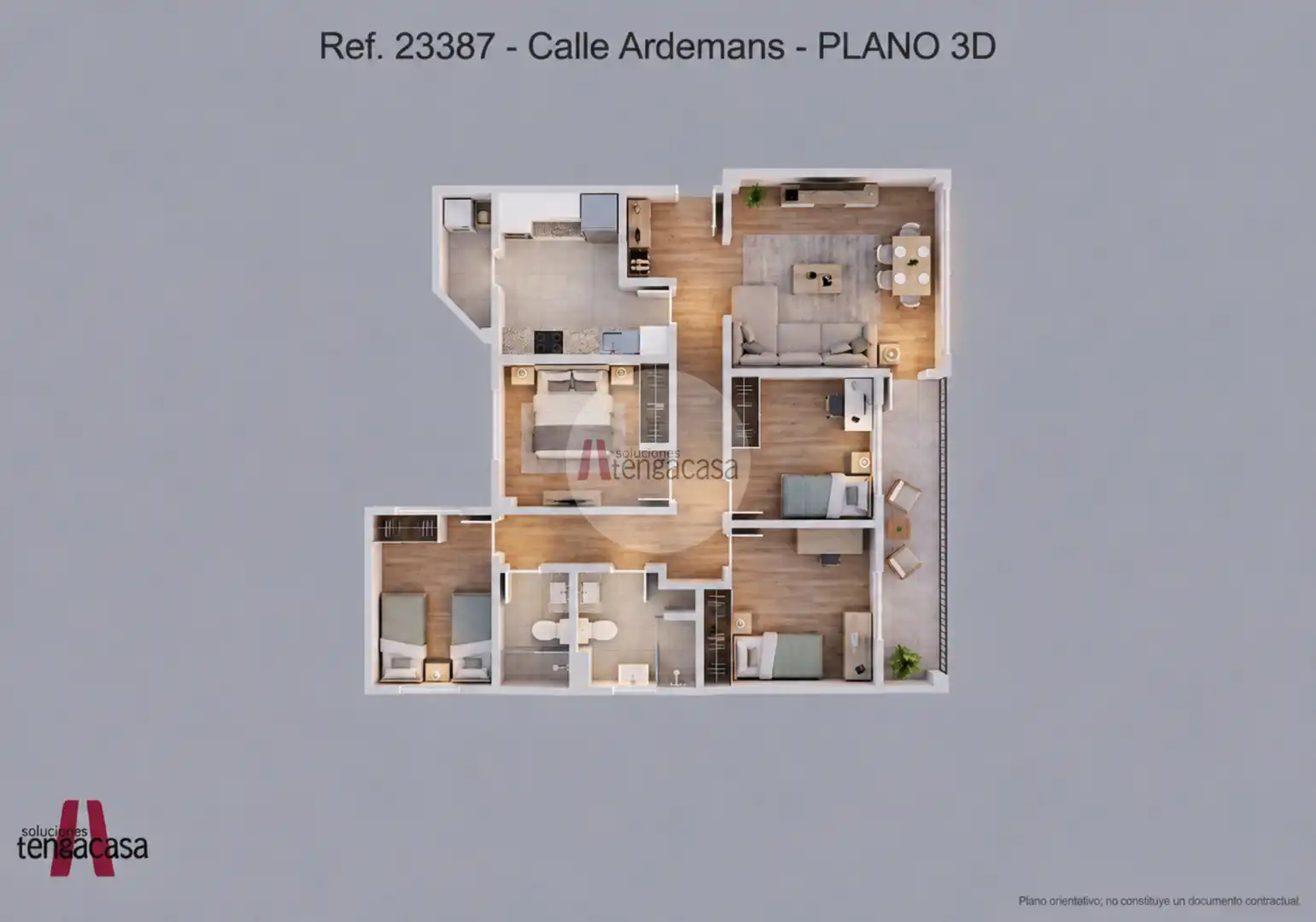 Wohnung zur Miete in Barrio de Salamanca
