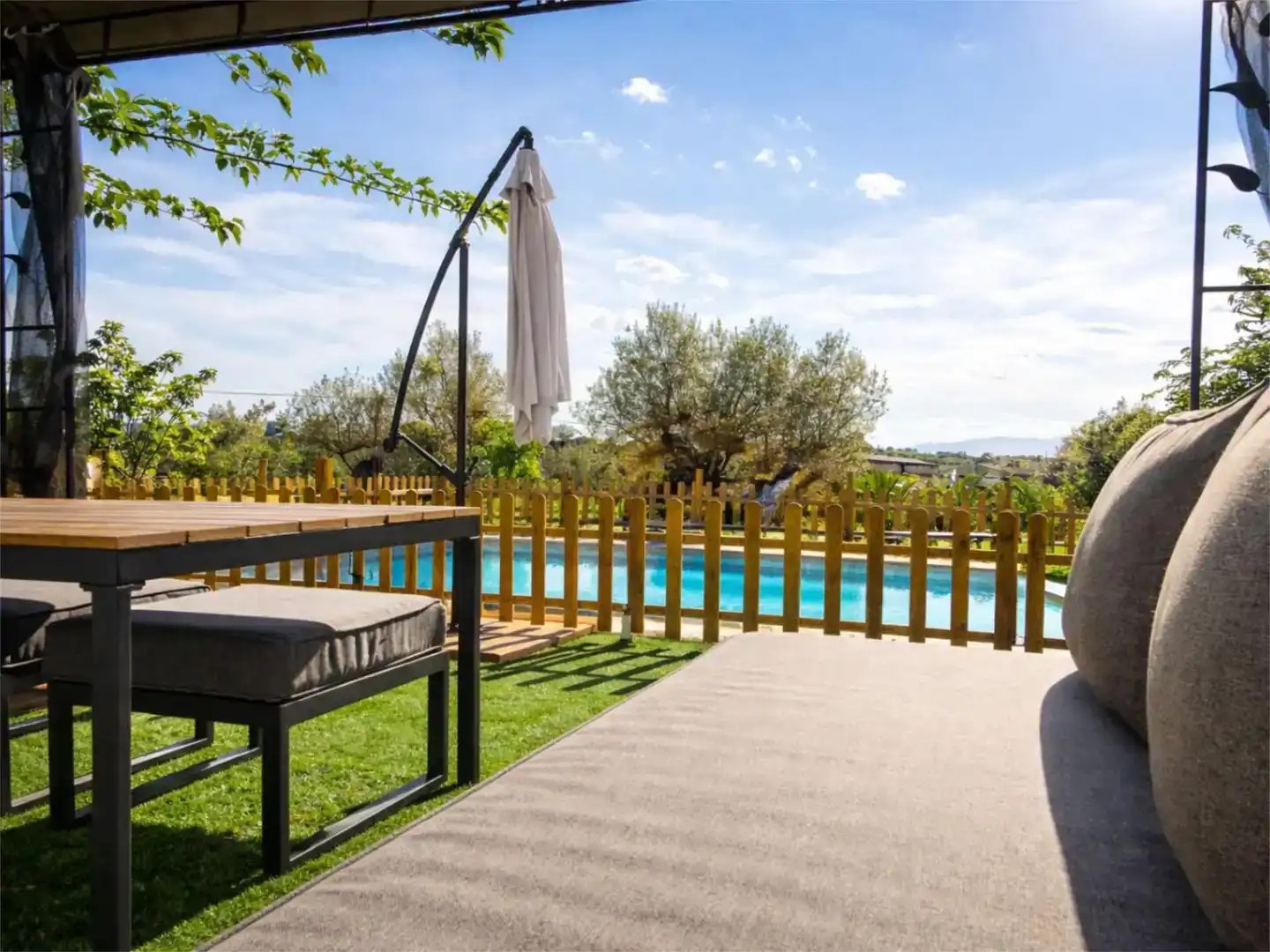 Terrassa de Pis en venda en Masdenverge amb Aire condicionat, Piscina i Balcó
