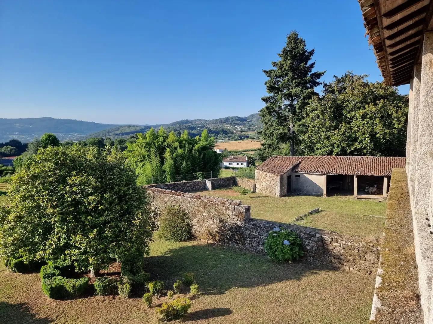 Garten von Country house zum Verkauf in A Estrada  mit Privatgarten, Parkett und Terrasse
