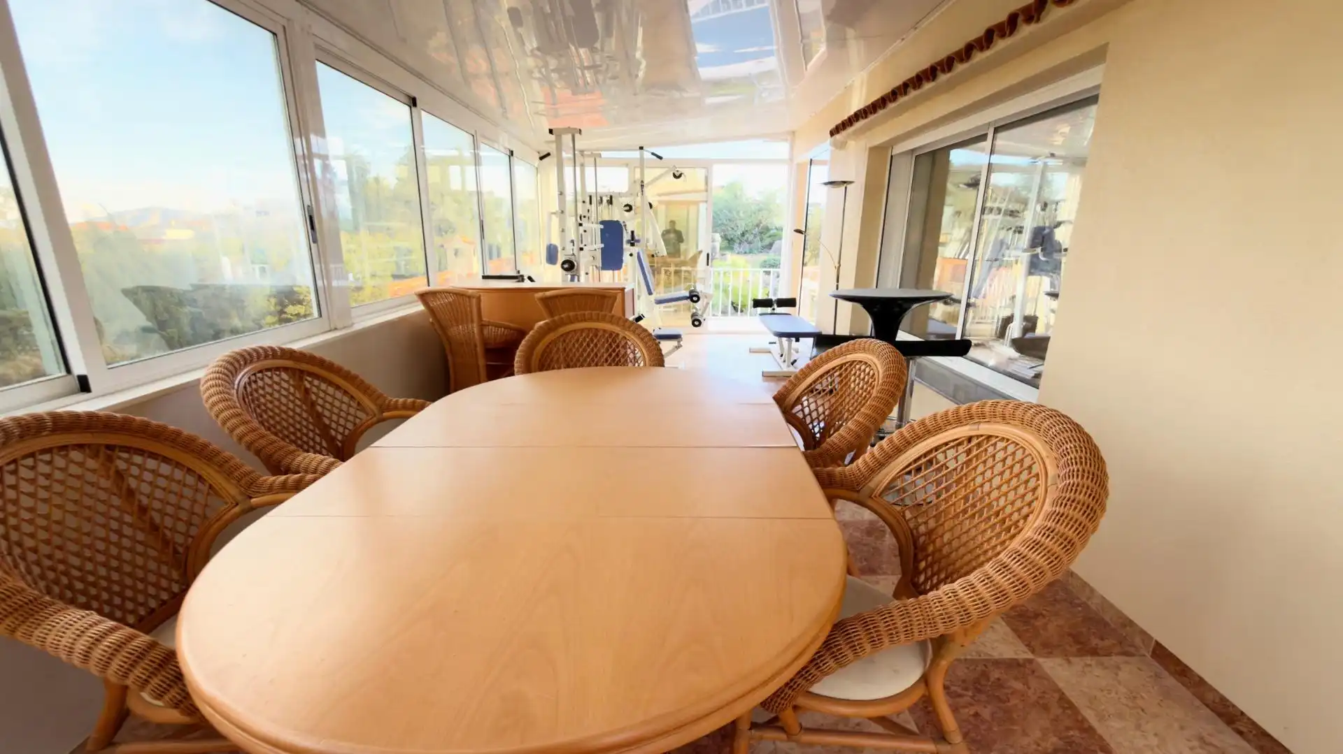 Comedor de Casa o chalet en venta en La Nucia con Aire acondicionado, Jardín privado y Terraza
