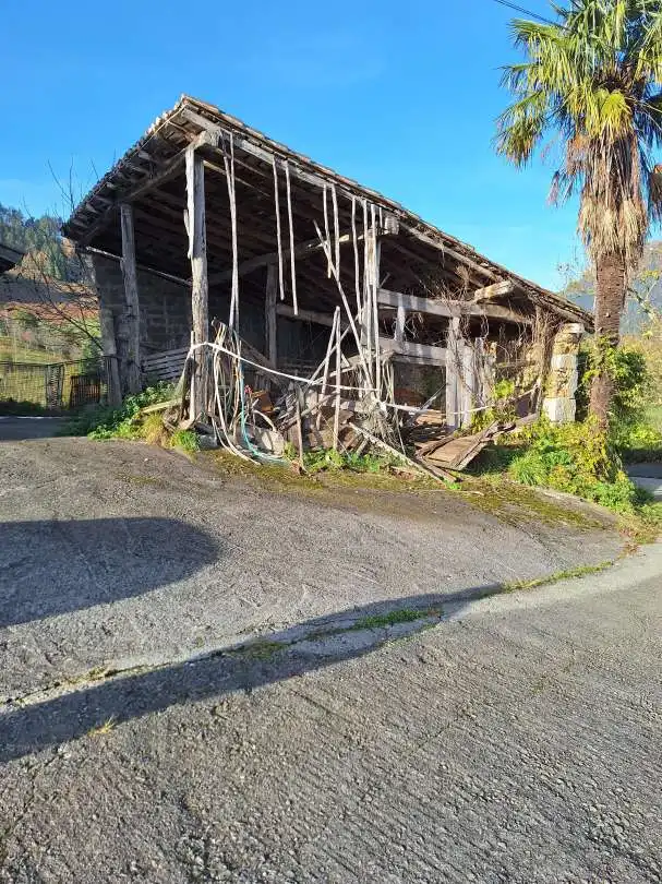 Vista exterior de Casa adosada en venta en Markina-Xemein con Jardín privado