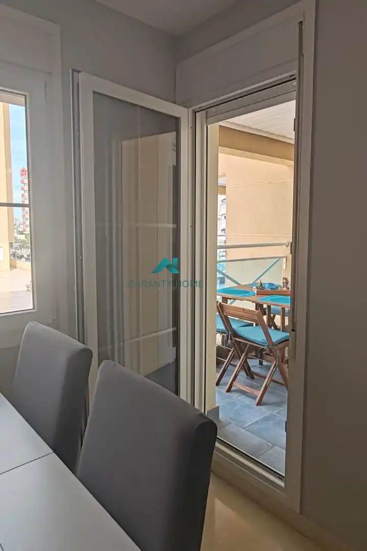 Terraza de Apartamento en venta en La Manga del Mar Menor con Aire acondicionado, Jardín privado y Terraza