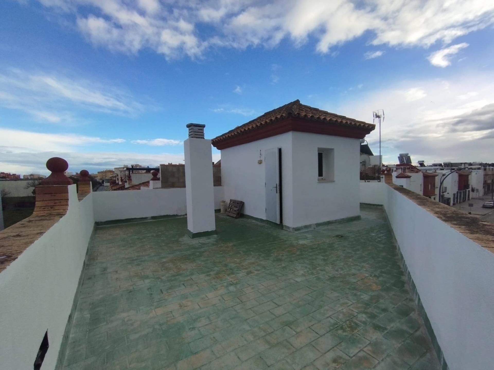 Terraza de Casa adosada en venta en San Fernando con Balcón