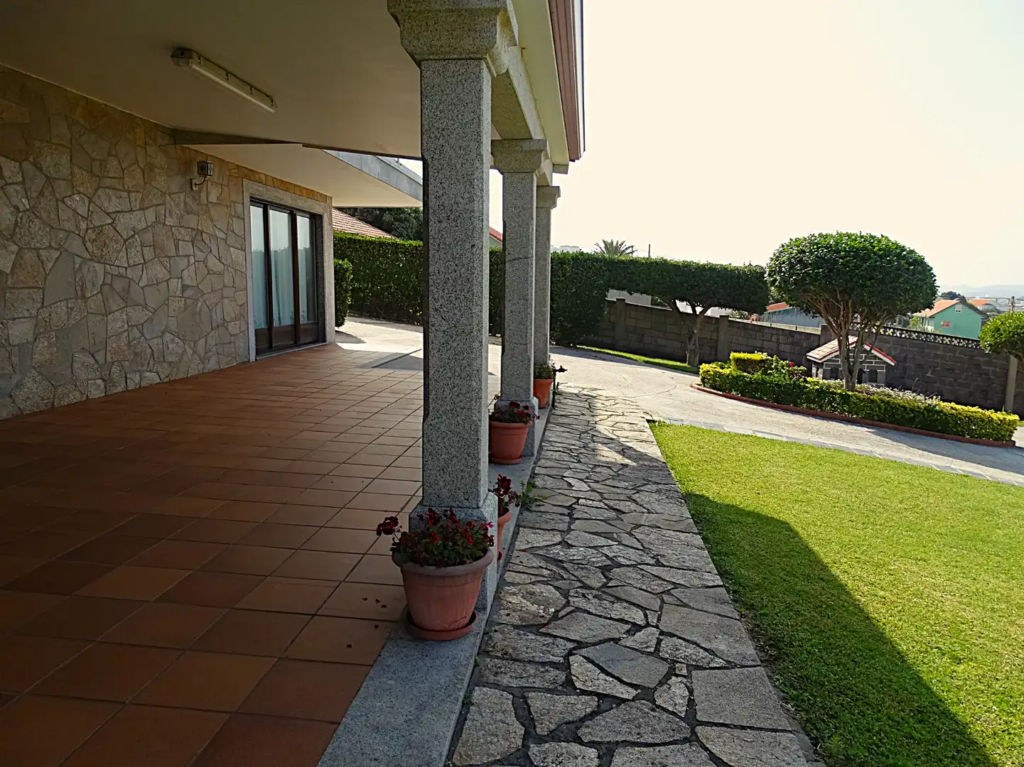 Jardí de Casa o xalet en venda en Valdoviño amb Calefacció, Jardí privat i Parquet