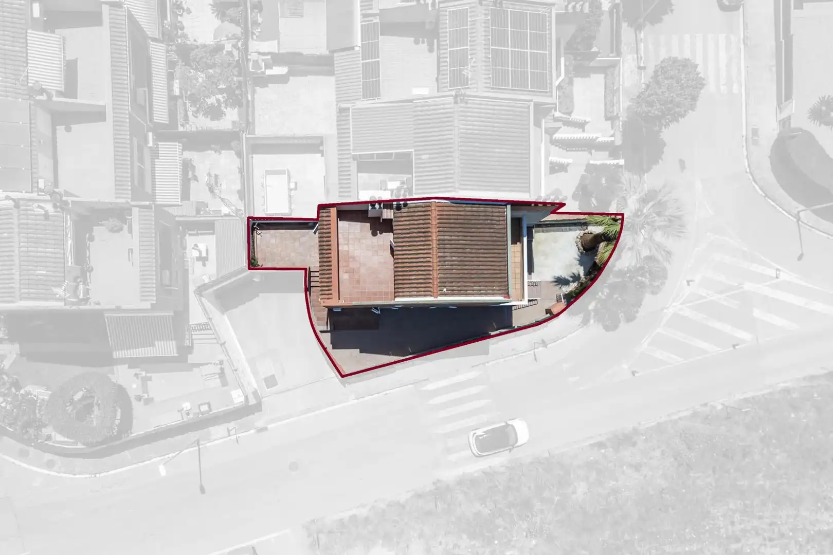 Vista exterior de Casa adosada en venda en Parets del Vallès amb Calefacció i Terrassa