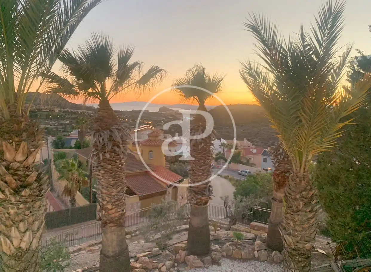Vista exterior de Casa o chalet en venta en Águilas con Aire acondicionado, Jardín privado y Terraza