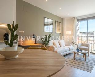 Living room of Flat to rent in  Barcelona Capital  with Air Conditioner, Heating and Balcony