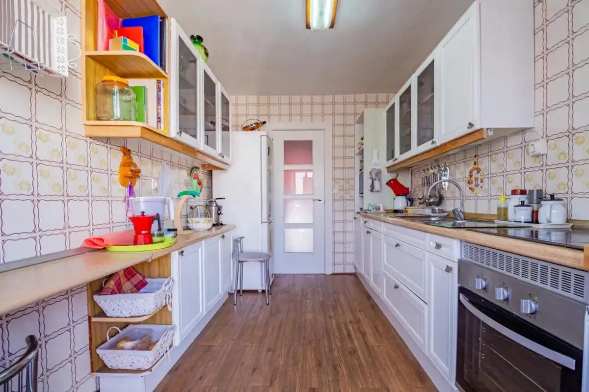 Kitchen of Flat for sale in Benidorm  with Air Conditioner, Heating and Private garden