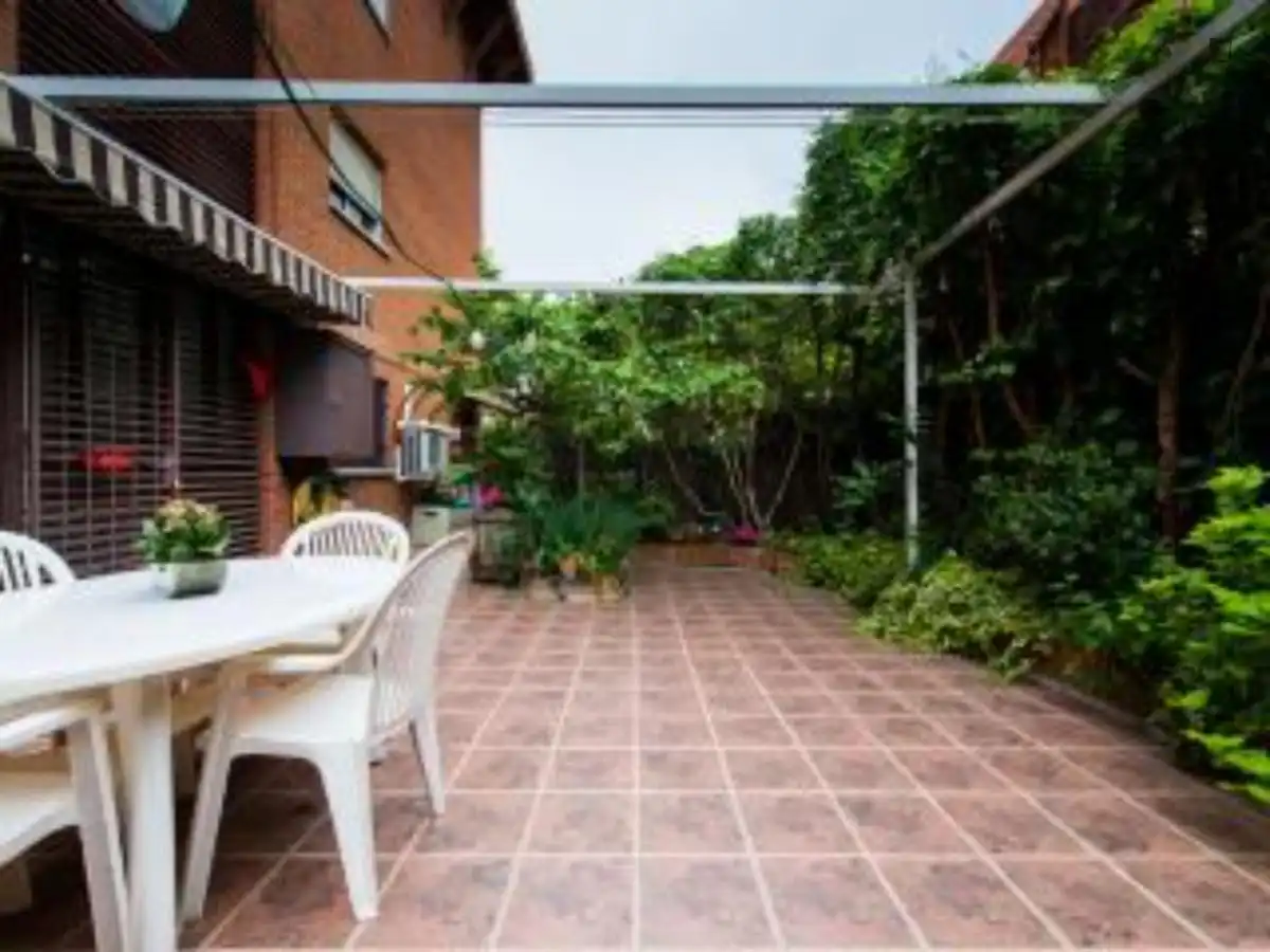 Terrace of Apartments for rent in Madrid  with Air Conditioner, Heating and Furnished