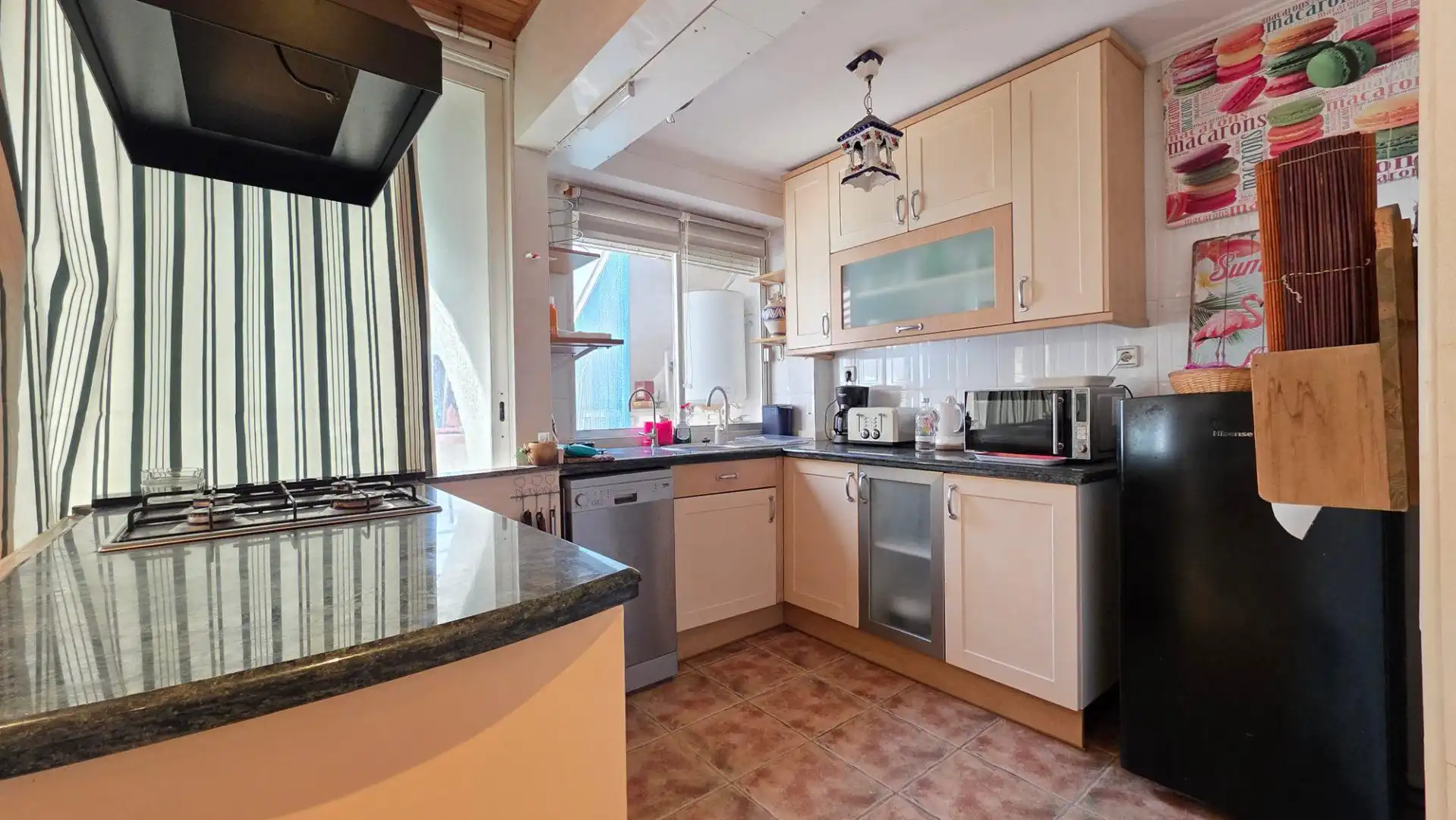 Cocina de Casa o chalet en venta en Daimús con Aire acondicionado, Jardín privado y Terraza