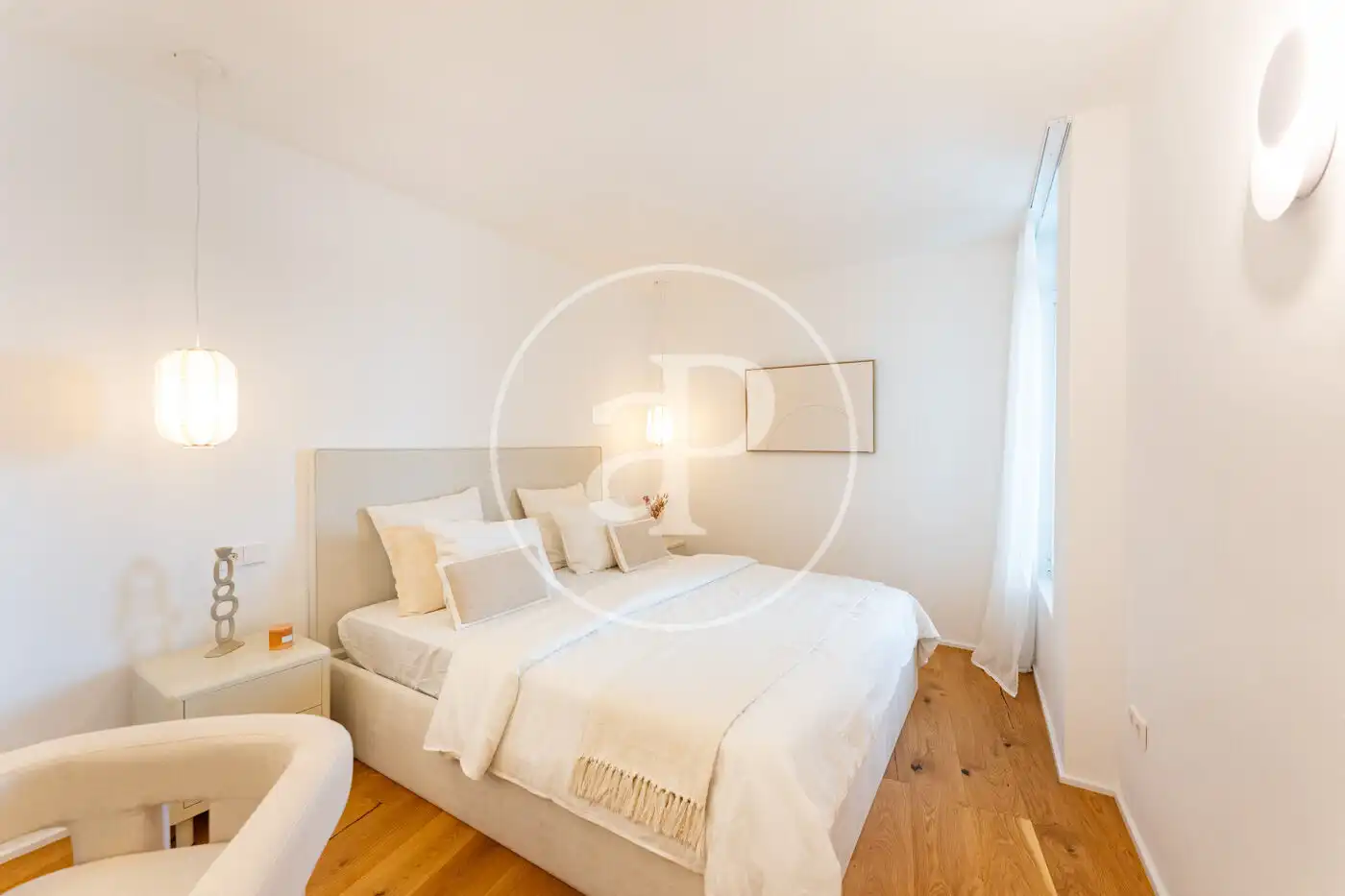 Schlafzimmer von Wohnung zum Verkauf in  Palma de Mallorca mit Klimaanlage, Heizung und Terrasse