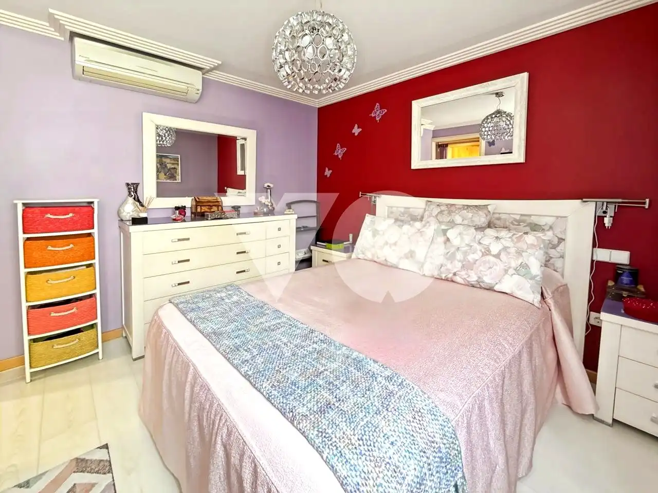 Bedroom of Flat for sale in Madrid  with Air Conditioner, Heating and Terrace