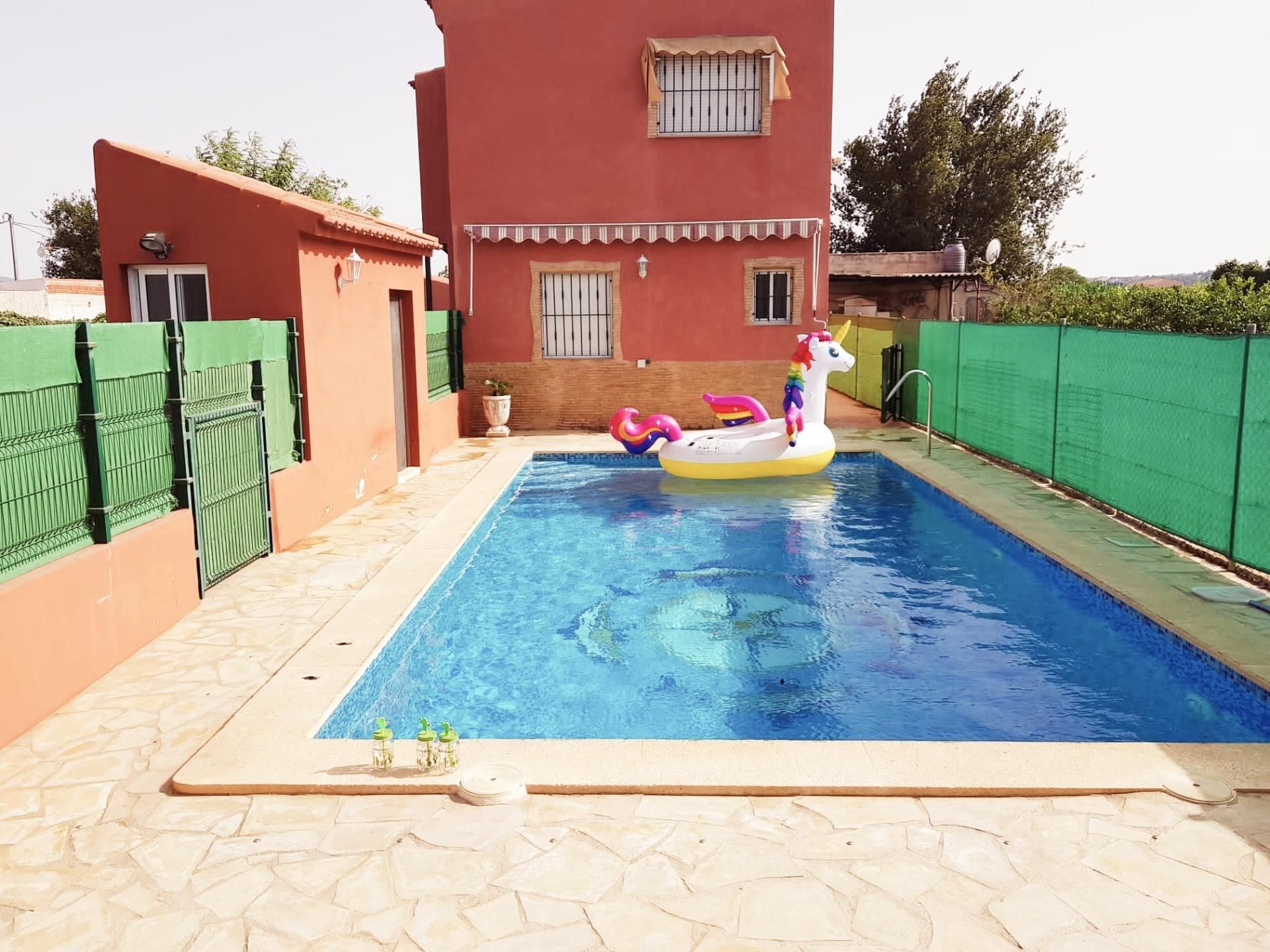 Piscina de Casa o xalet en venda en Molina de Segura amb Aire condicionat, Jardí privat i Traster