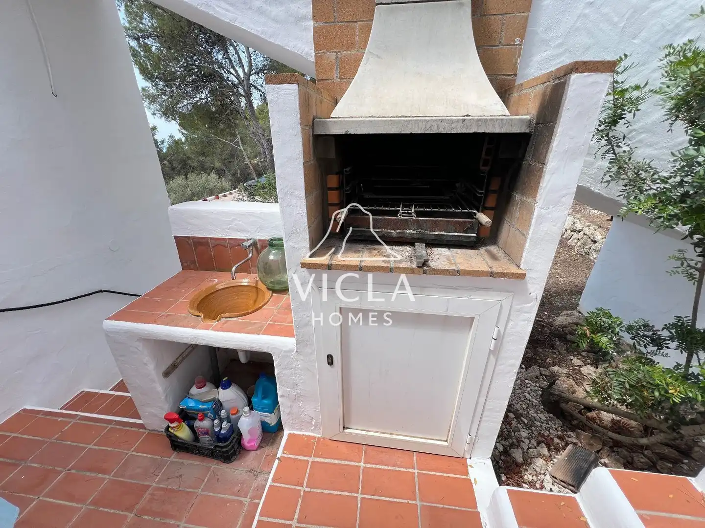 Cocina de Casa o chalet de alquiler en Sant Josep de sa Talaia con Aire acondicionado, Calefacción y Terraza