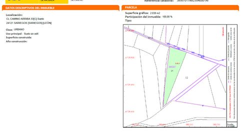 Foto 2 de Residencial en venda a Sariegos, León