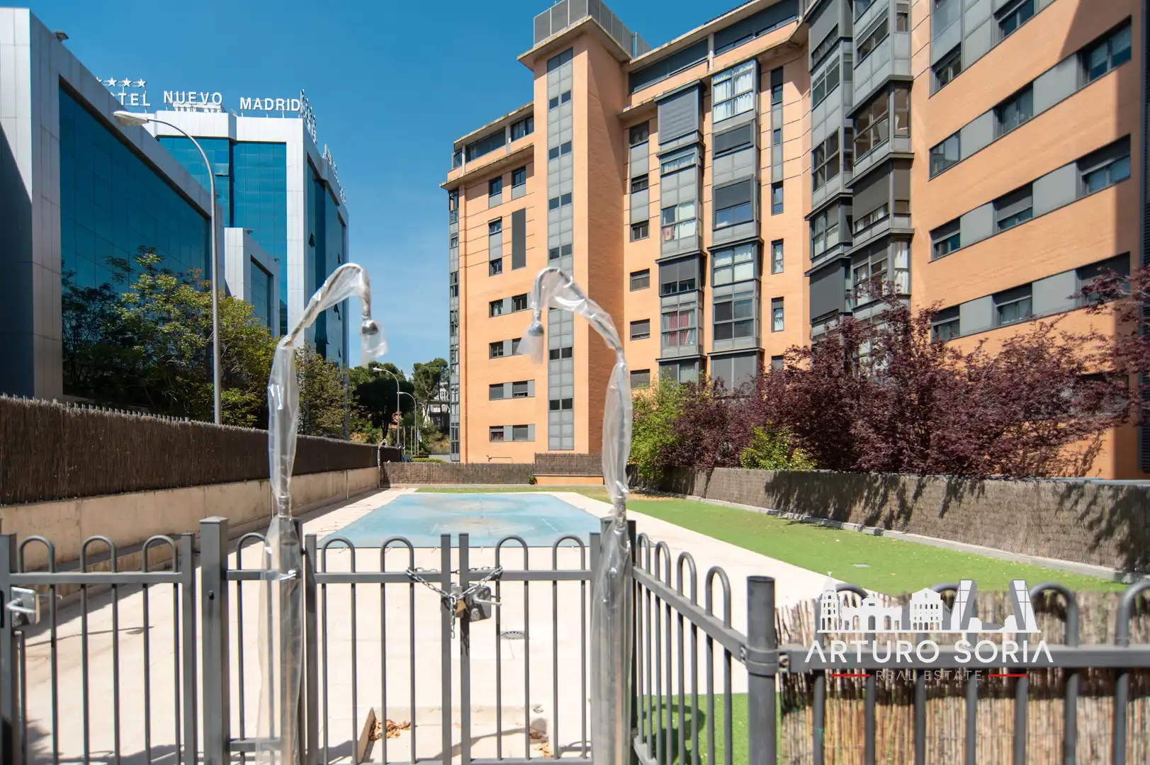 Vista exterior de Piso de alquiler en  Madrid Capital con Aire acondicionado, Calefacción y Parquet