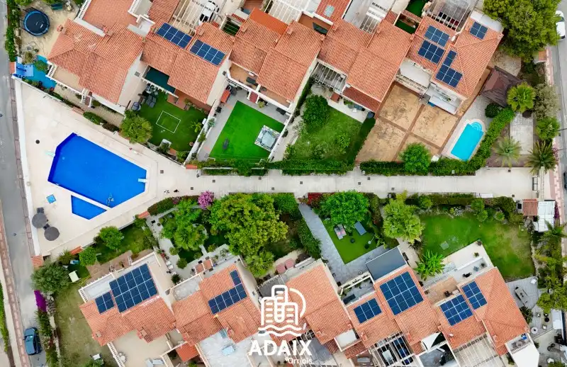 Exterior view of Detached homes for sale in El Campello  with Air Conditioner, Heating and Terrace