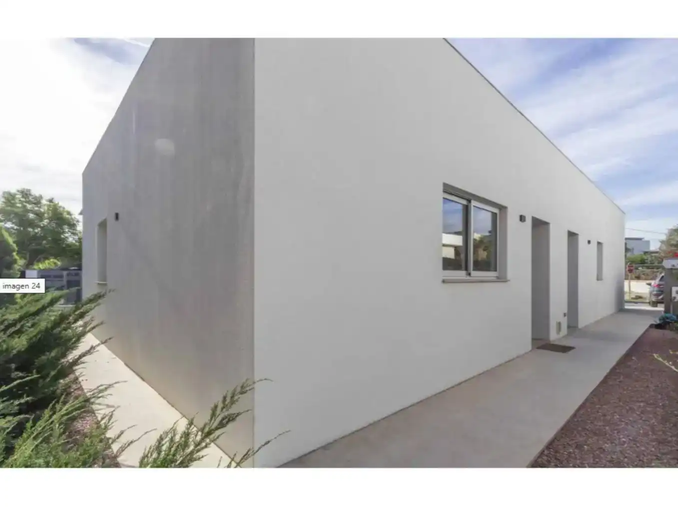 Exterior view of Flat for sale in Moncada  with Air Conditioner, Private garden and Parquet flooring