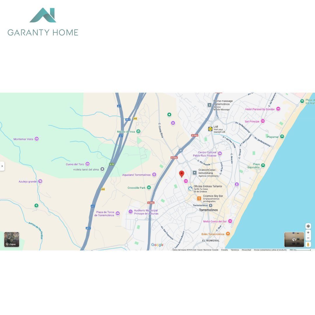Vista exterior de Piso de alquiler en Torremolinos con Aire acondicionado y Jardín privado