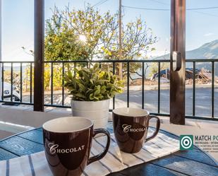 Terrasse von Einfamilien-Reihenhaus miete in Lentegí