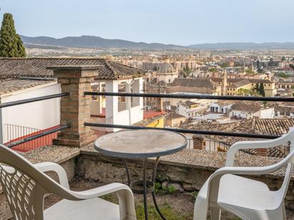 Terrassa de Casa o xalet en venda en  Granada Capital amb Aire condicionat, Jardí privat i Terrassa