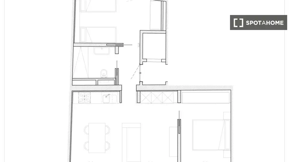 Flat with terrace to rent in Ciutat Vella, imagen 14