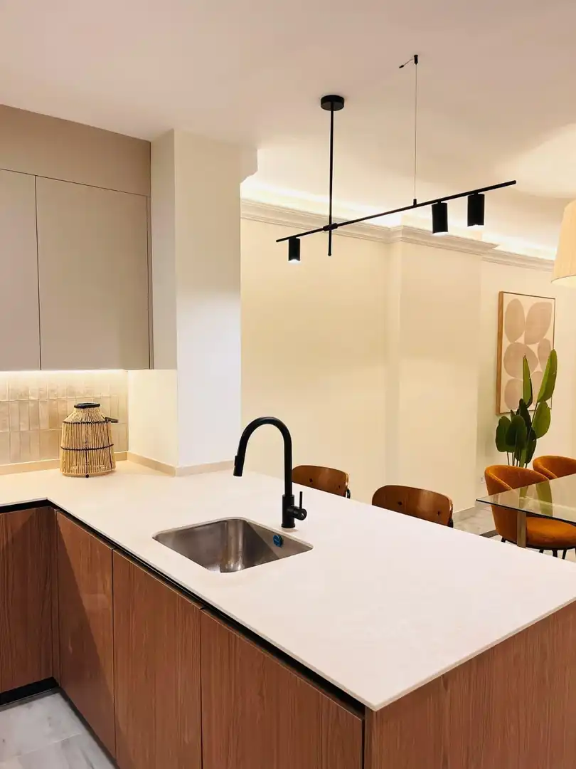 Küche von Maisonette zum Verkauf in Marbella mit Klimaanlage, Heizung und Terrasse