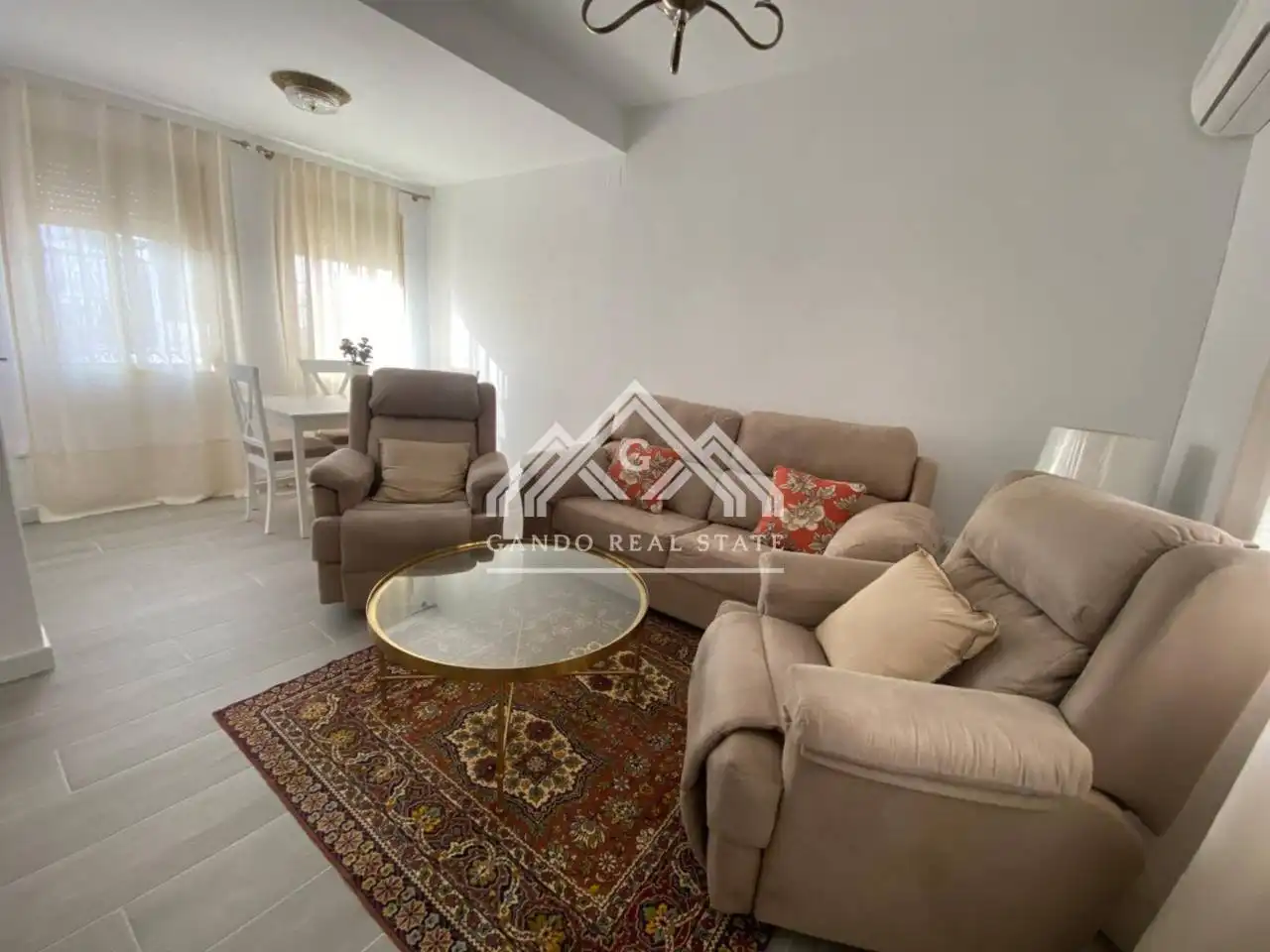 Sala de estar de Casa o chalet de alquiler en Dos Hermanas con Aire acondicionado