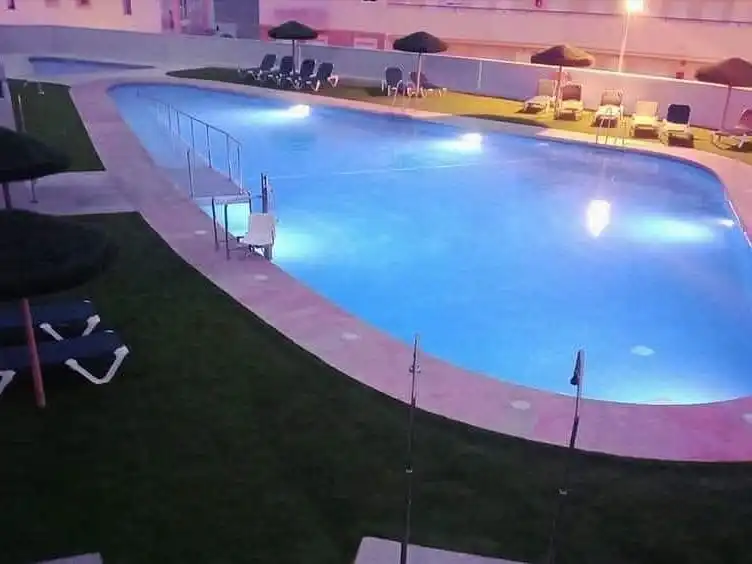 Swimming pool of Flat for sale in La Envía