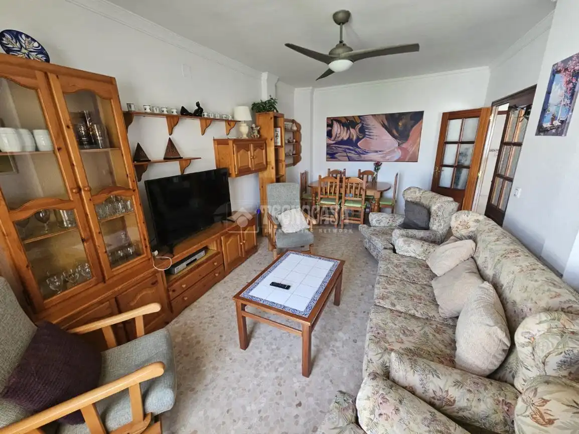 Sala de estar de Casa adosada de alquiler en Chipiona