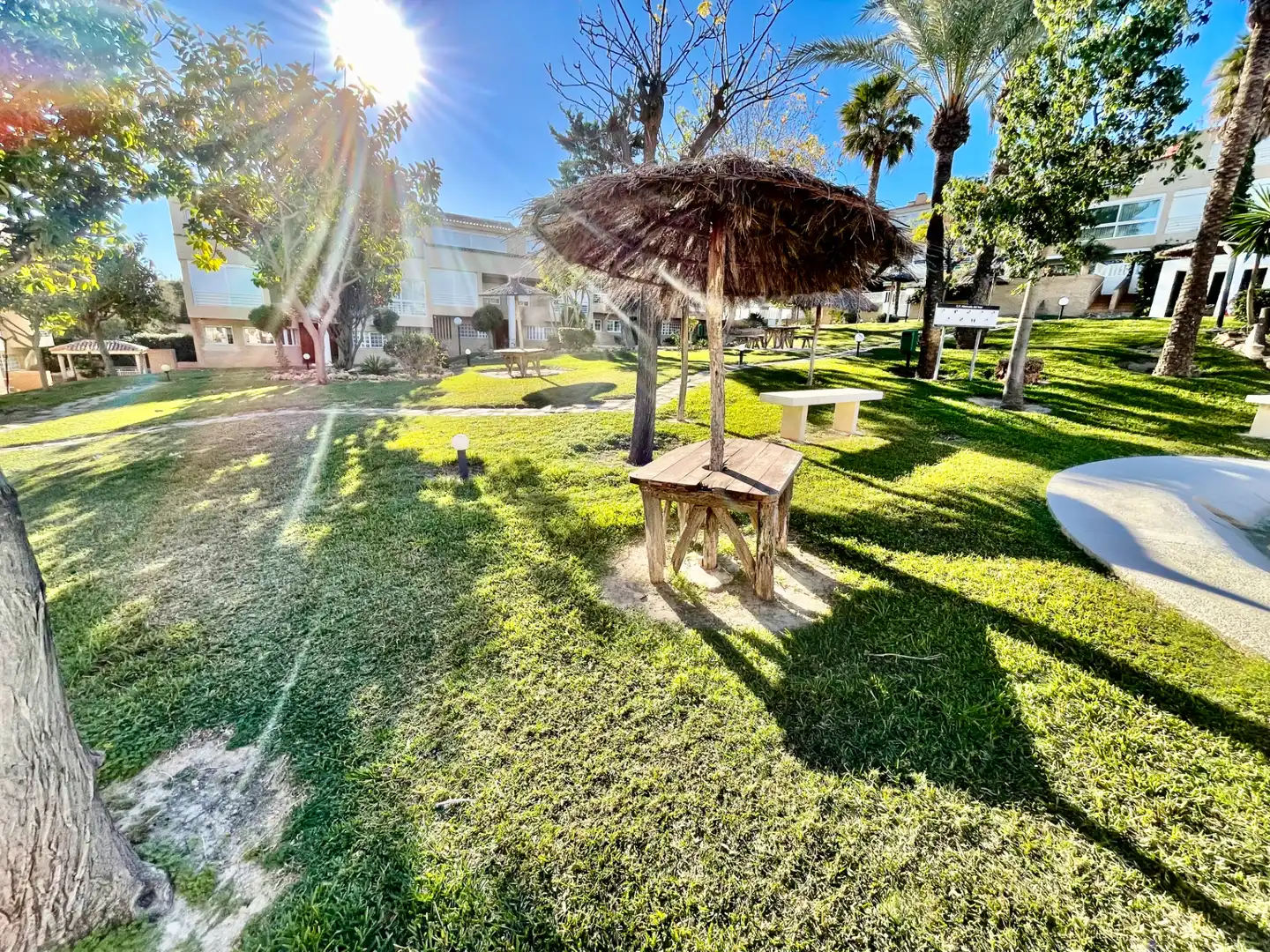 Jardín de Casa adosada en venta en Alicante / Alacant con Aire acondicionado, Jardín privado y Terraza