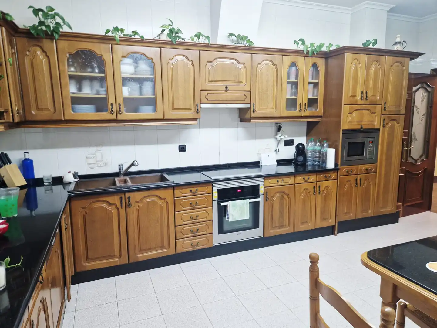 Cocina de Casa o chalet en venta en Castrillón con Calefacción, Terraza y Trastero