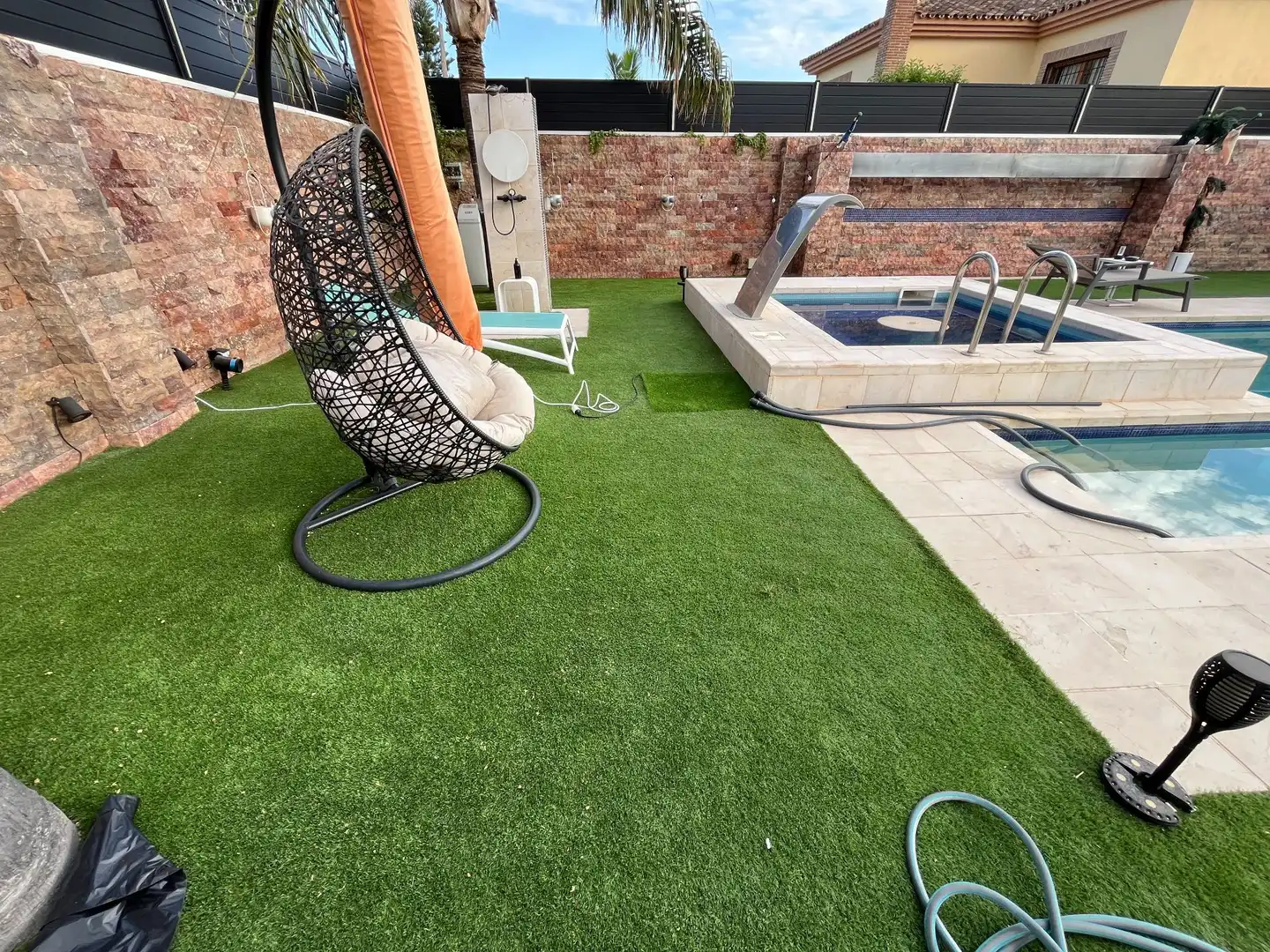 Terraza de Casa o chalet en venta en Torremolinos con Aire acondicionado, Calefacción y Jardín privado