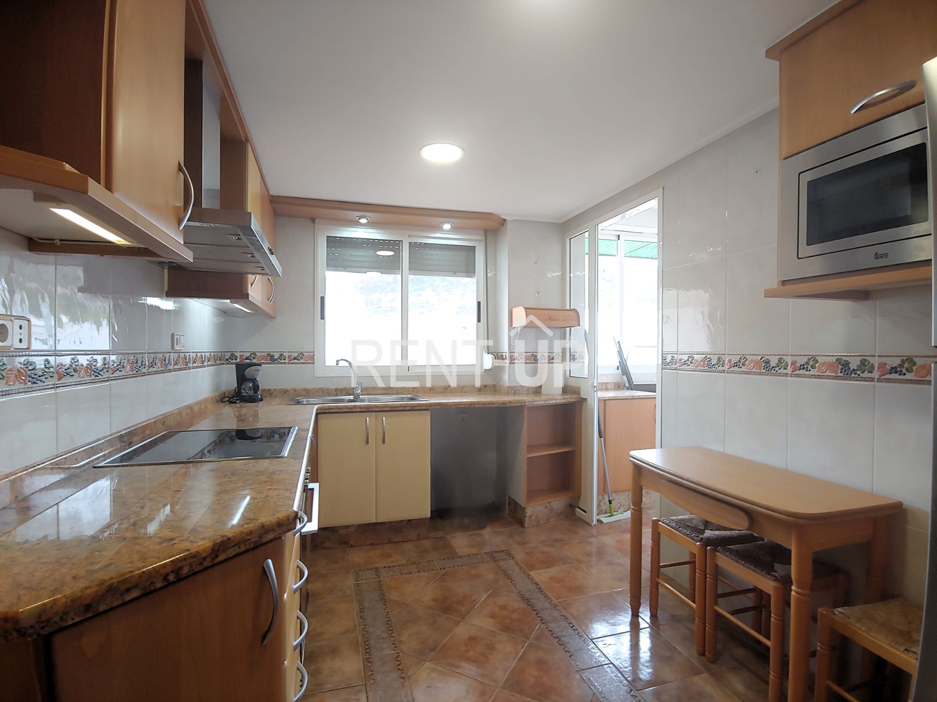 Kitchen of Flat to rent in Xàtiva  with Air Conditioner, Heating and Furnished