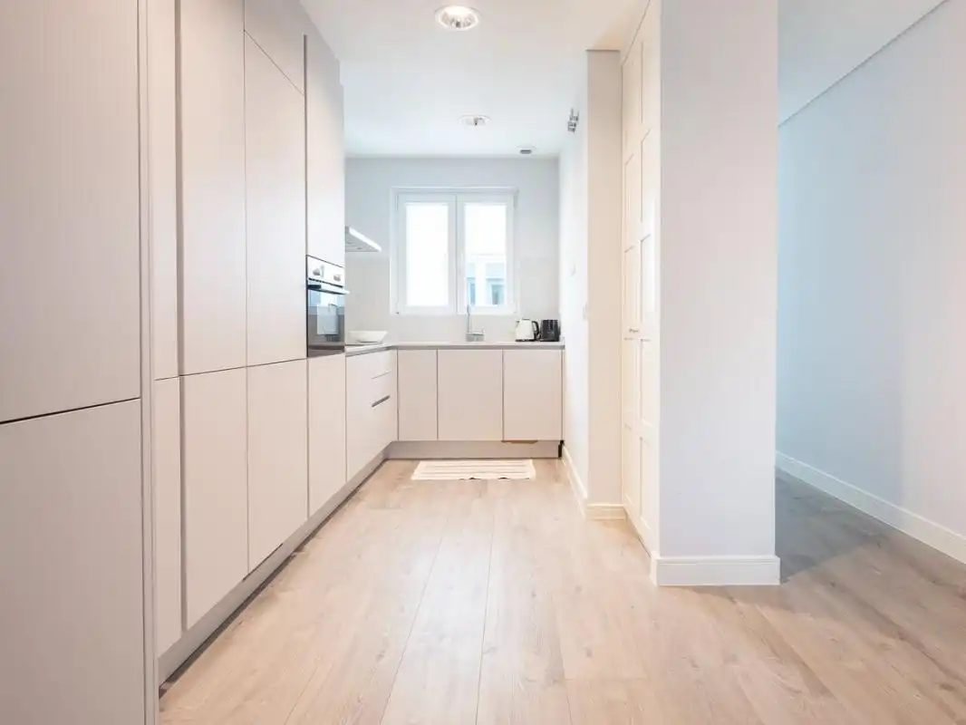 Kitchen of Flat for rent in Madrid  with Air Conditioner, Heating and Swimming Pool