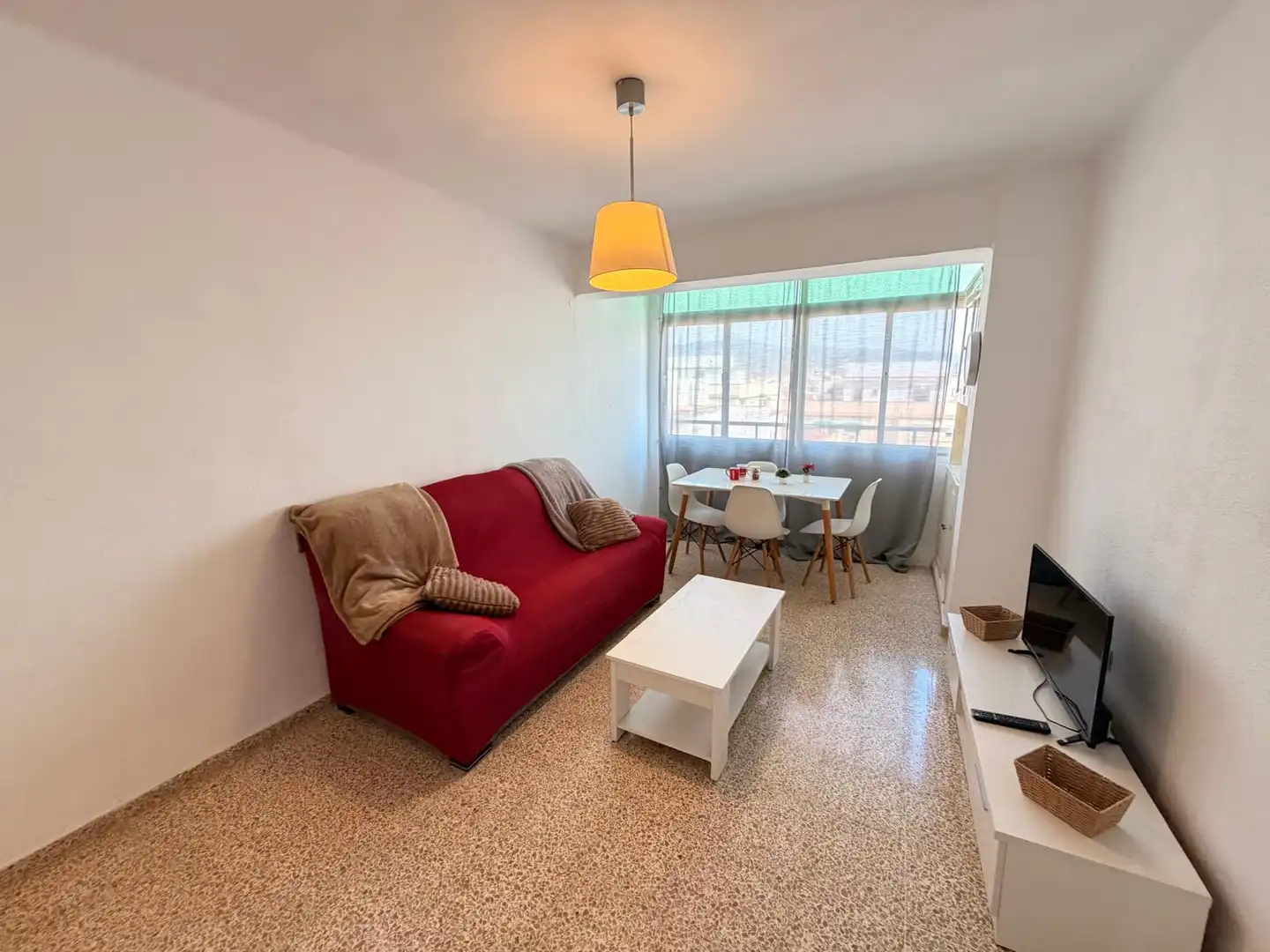 Living room of Flat for rent in Bailén - Miraflores