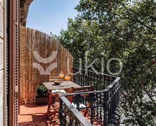 Terrassa de Apartament de lloguer en  Barcelona Capital amb Aire condicionat, Calefacció i Moblat