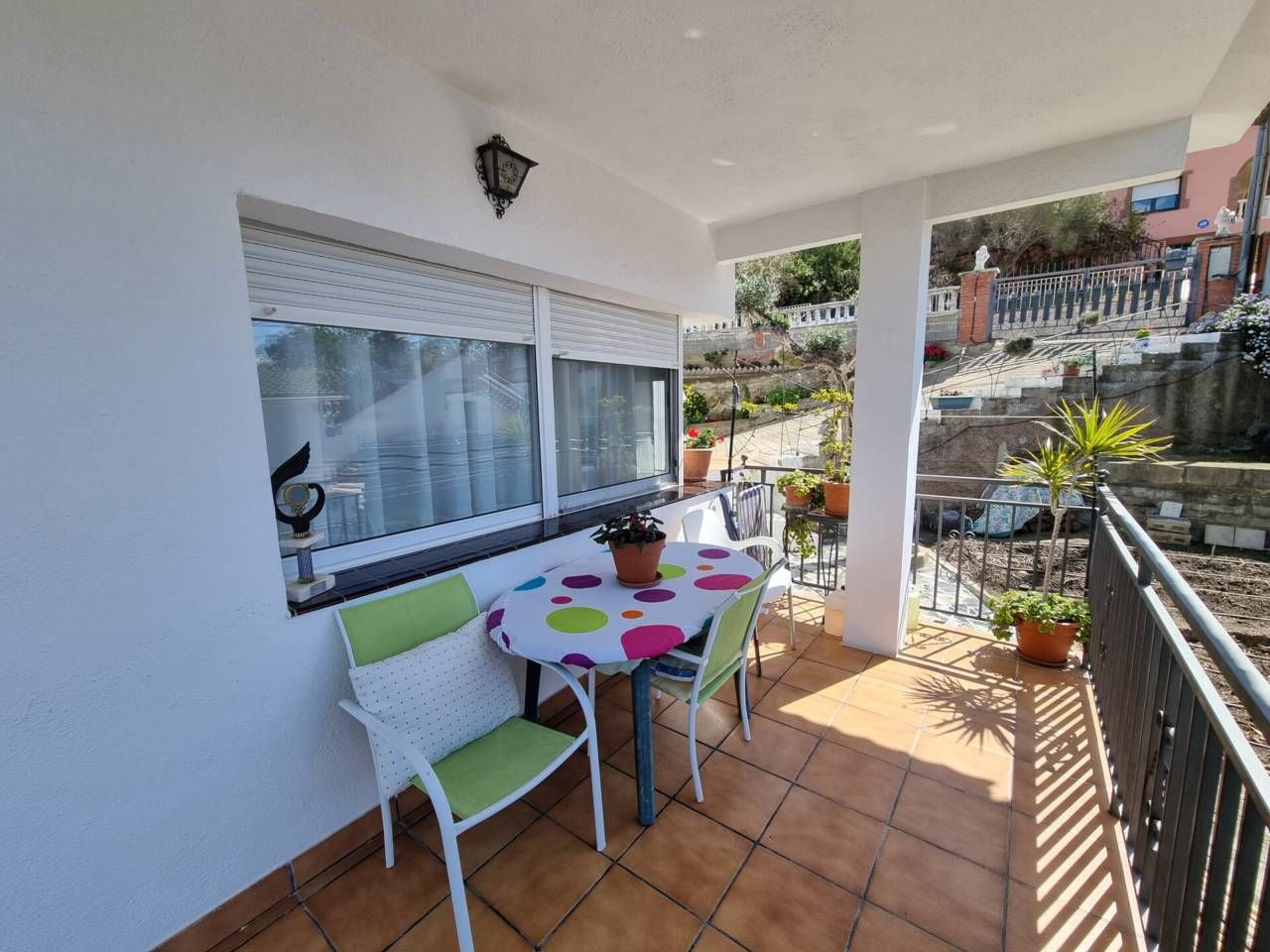 Terrassa de Casa o xalet en venda en Santa Susanna amb Aire condicionat, Calefacció i Jardí privat