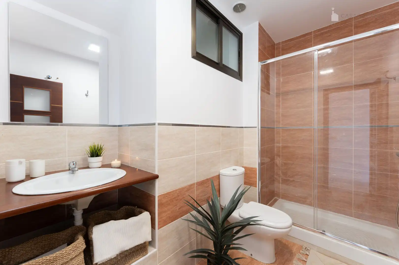 Baño de Casa adosada en venta en Teror con Terraza, Horno y Lavadora