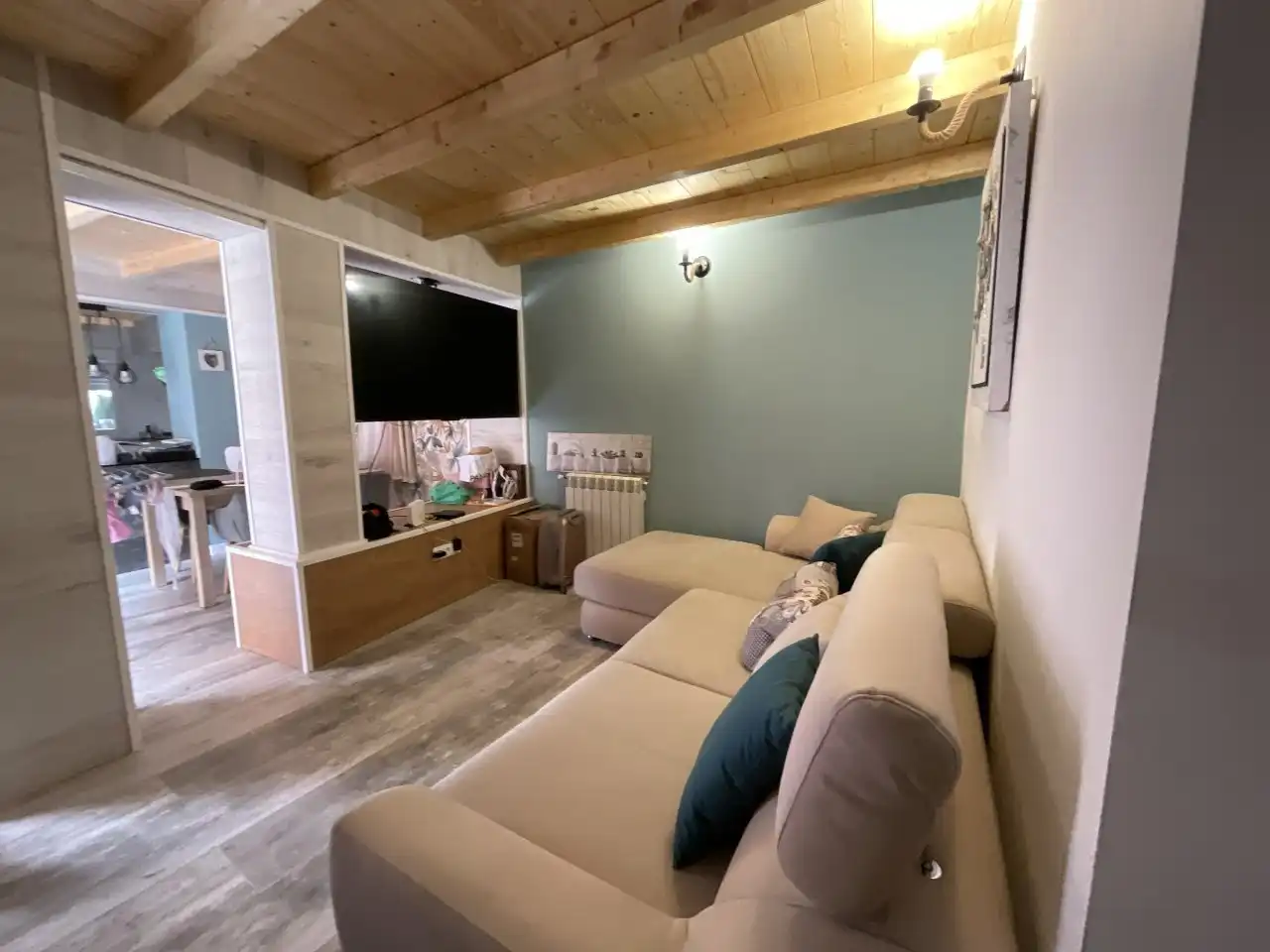 Sala de estar de Casa o chalet en venta en Cirueña con Calefacción, Jardín privado y Amueblado