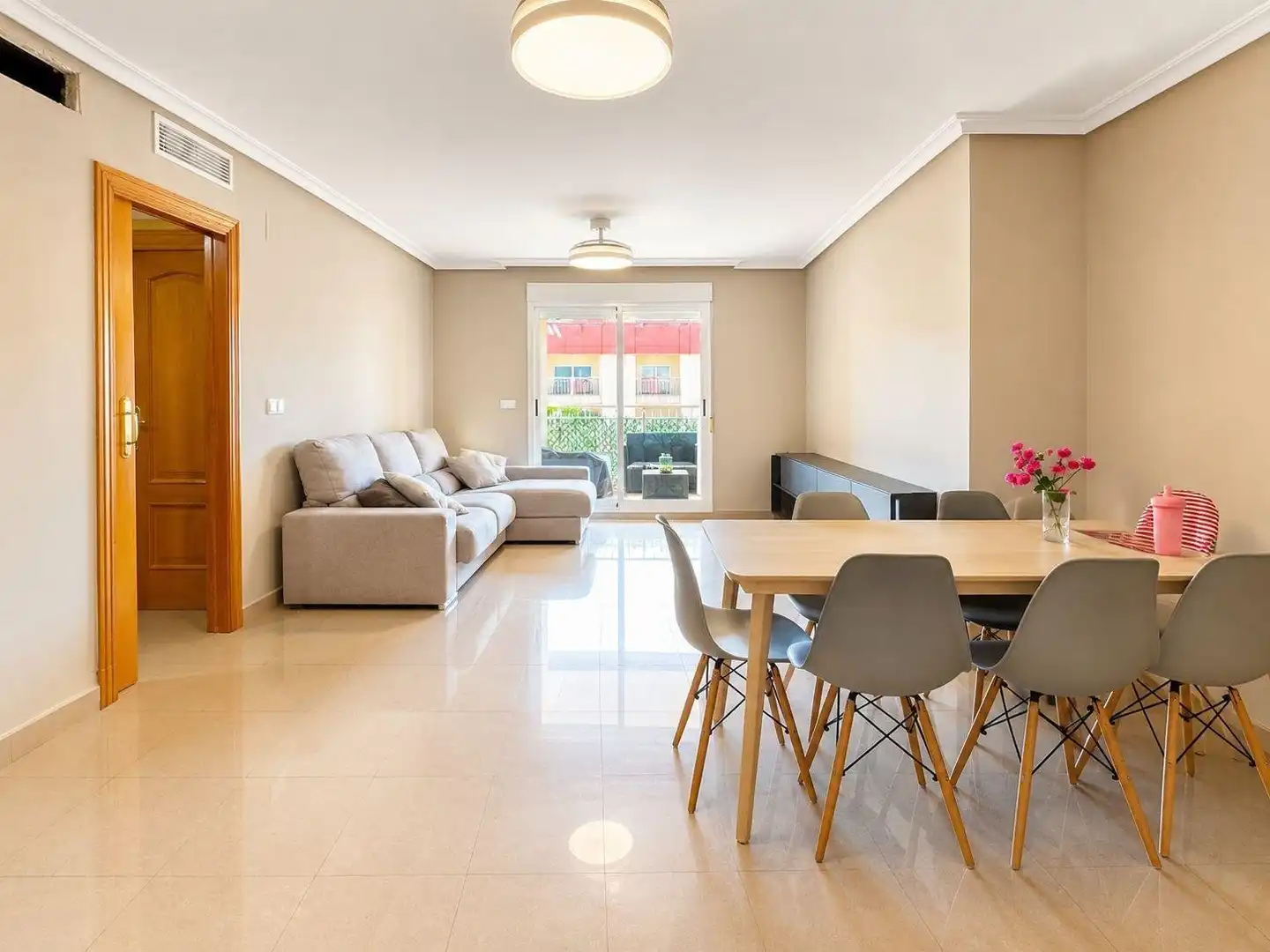 Living room of Attic for sale in Orihuela  with Air Conditioner, Private garden and Swimming Pool
